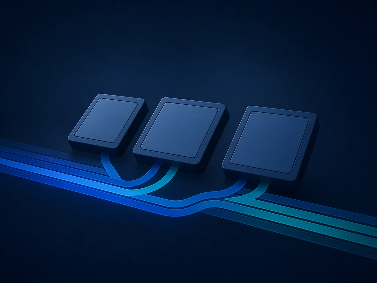 Network Adapters & HBA editorial infrastructure illustration