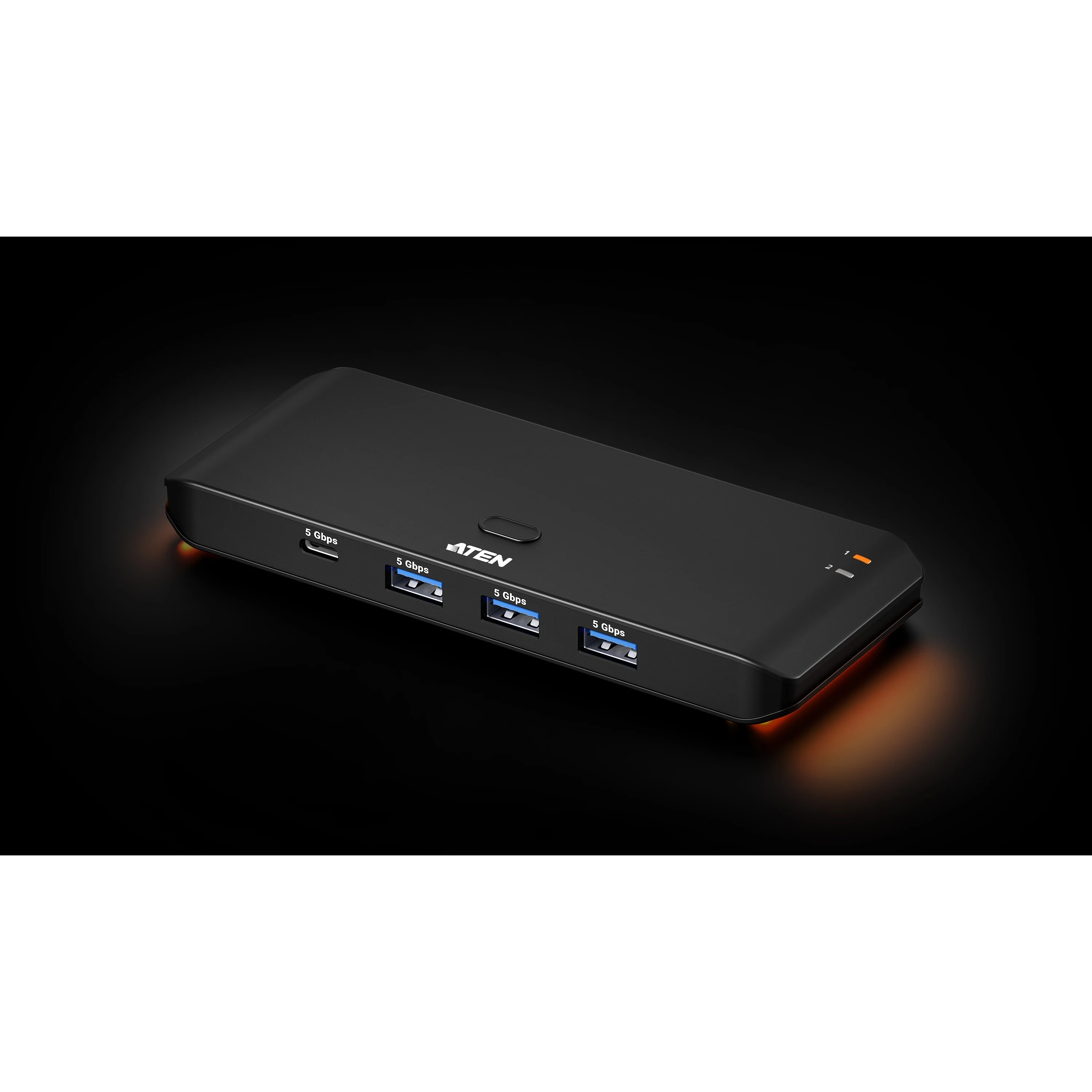 ATEN US4324 2 x 4 USB 3.2 Gen 1 Sharing Switch